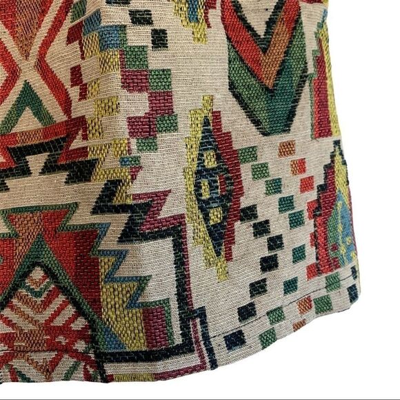 Solitaire by Ravi Khosla NWT Tribal Print Skirt - Picture 3 of 6